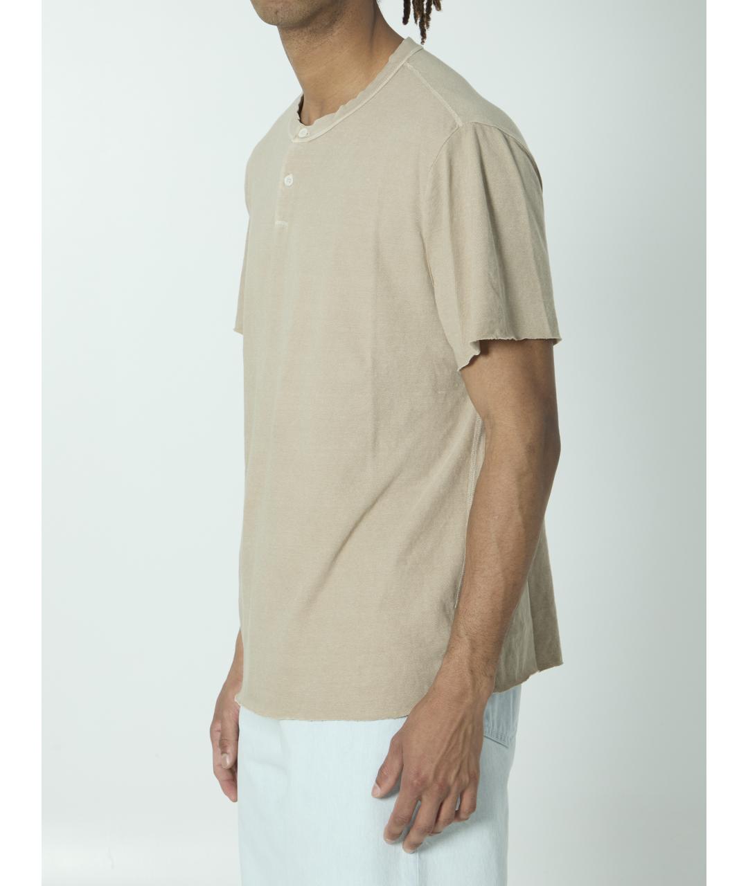 JAMES PERSE Зеленая хлопковая футболка, фото 2