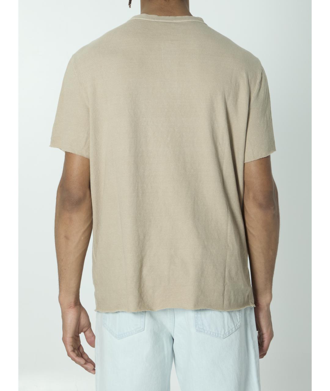 JAMES PERSE Зеленая хлопковая футболка, фото 4