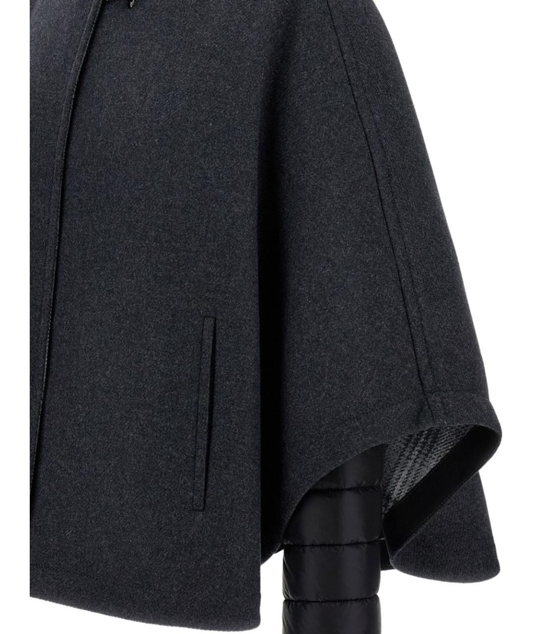 FAY Черная шерстяная куртка, фото 3
