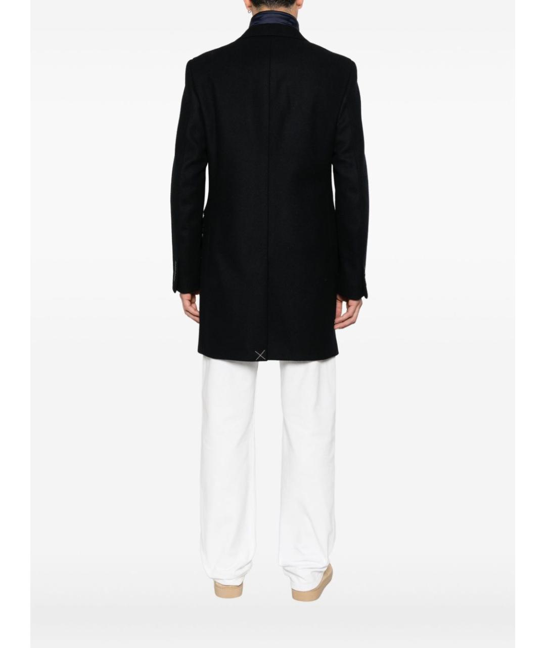 FAY Темно-синее шерстяное пальто, фото 3