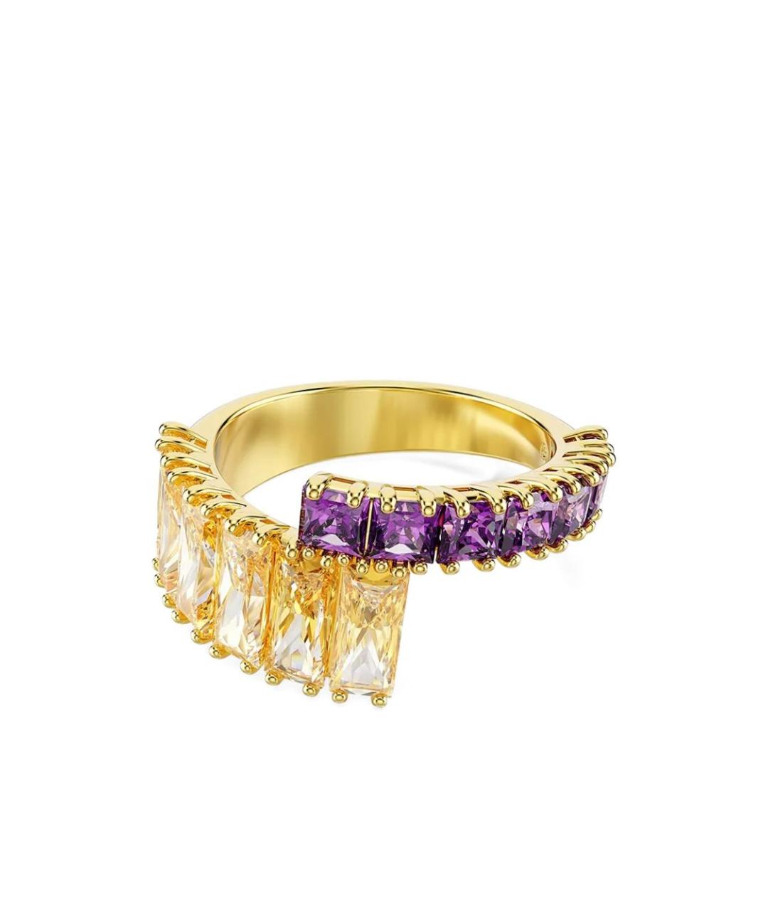 SWAROVSKI Золотое металлическое кольцо, фото 3