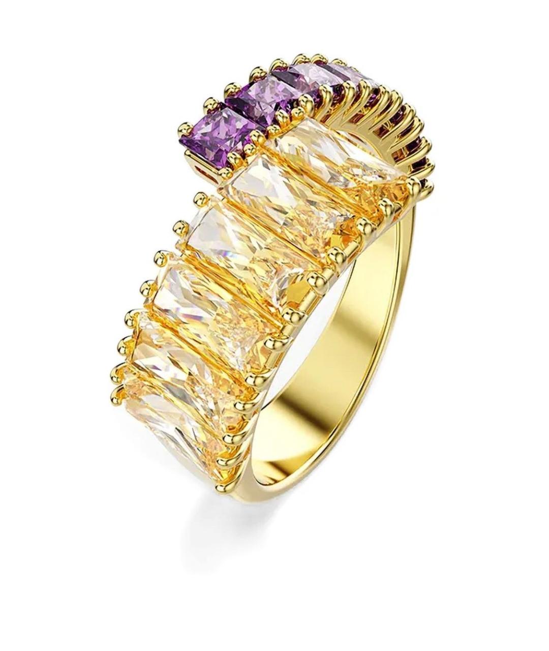 SWAROVSKI Золотое металлическое кольцо, фото 5