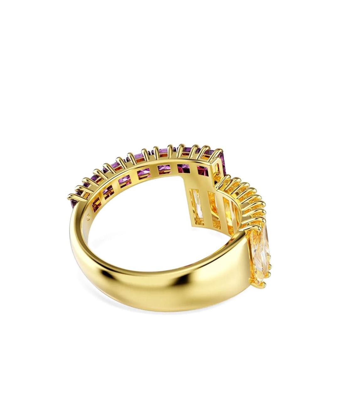 SWAROVSKI Золотое металлическое кольцо, фото 6