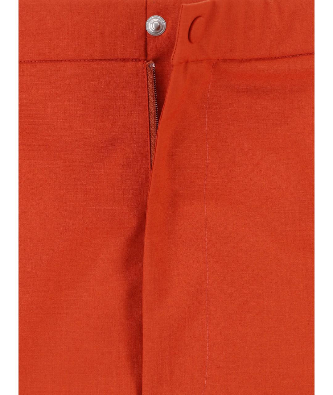 LACOSTE Оранжевое повседневные брюки, фото 5
