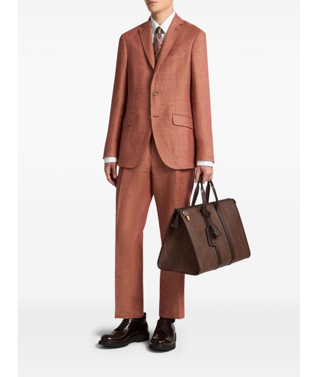 ETRO Белая хлопковая классическая рубашка, фото 4