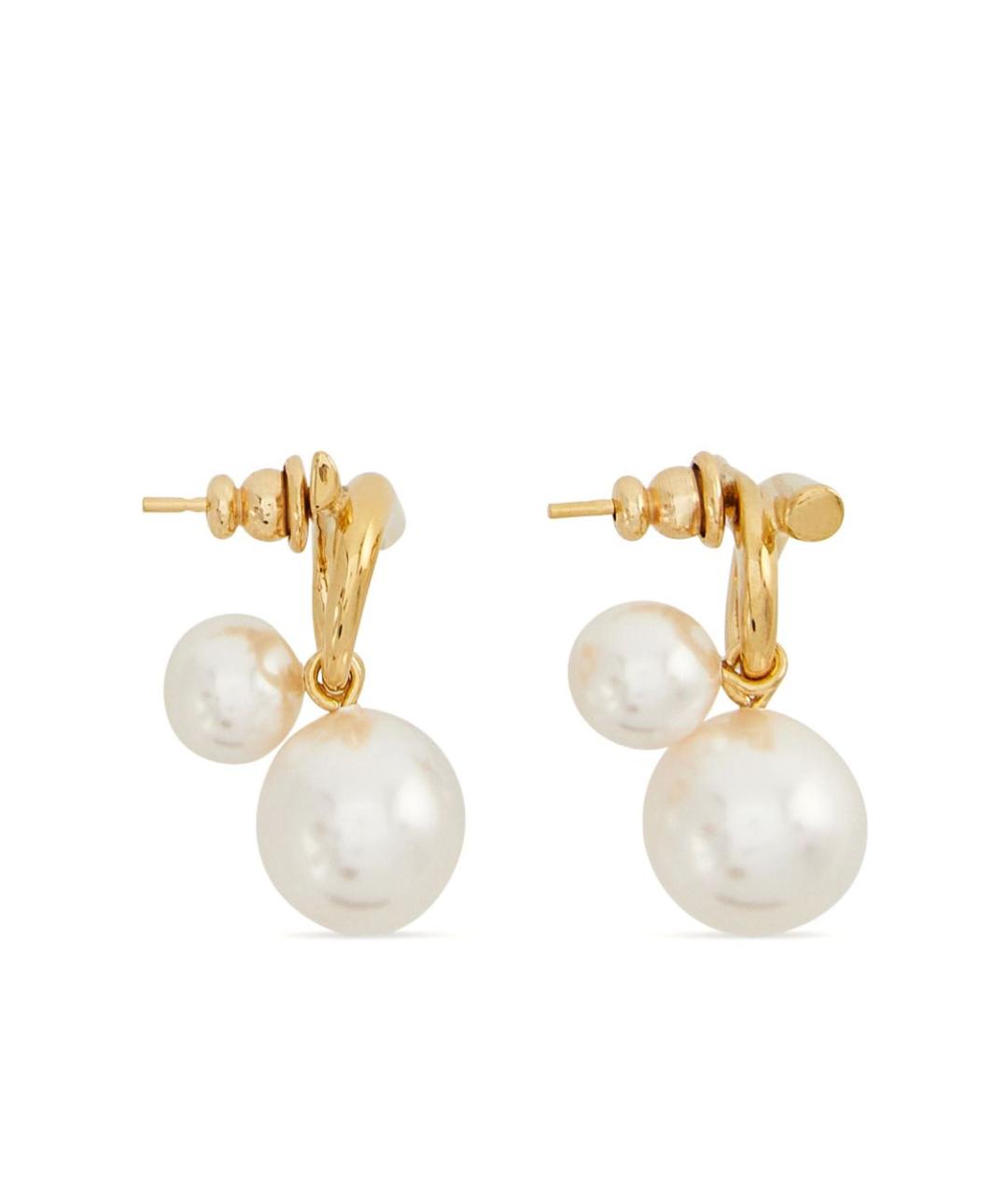 FERRAGAMO Золотые металлические серьги, фото 3