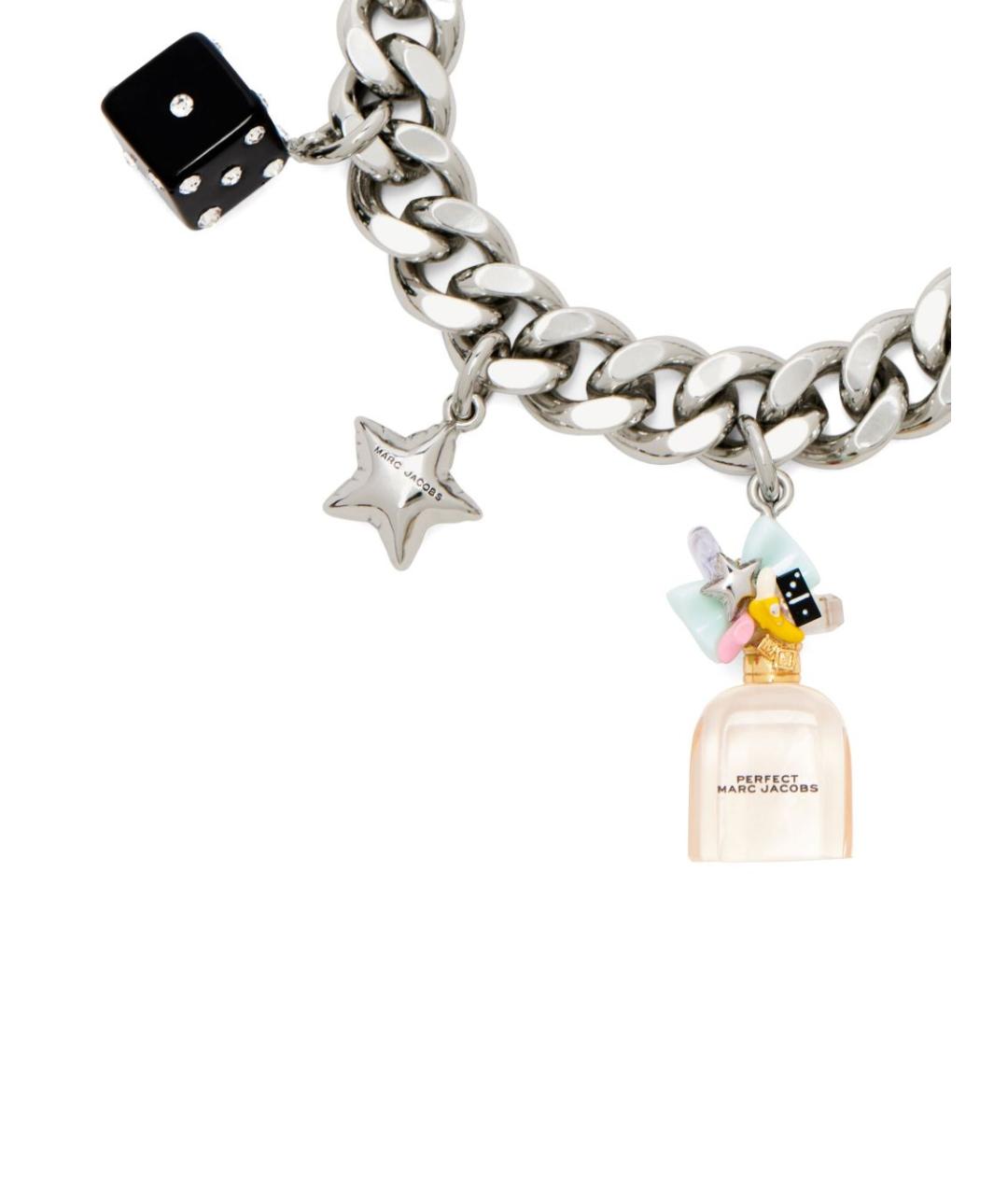 MARC JACOBS Серебрянный латунный браслет, фото 3