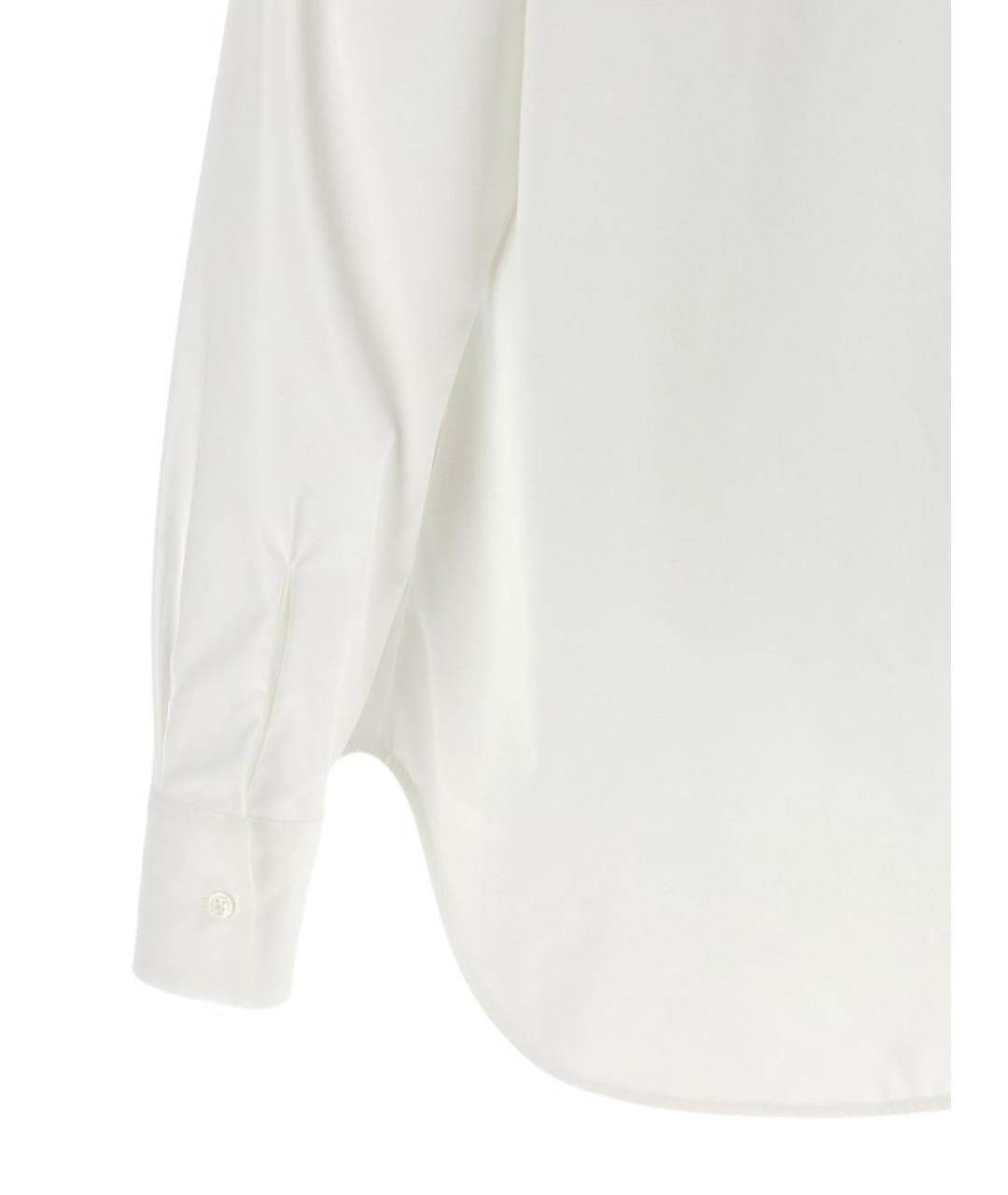 ERMANNO SCERVINO Белая хлопковая рубашка, фото 3