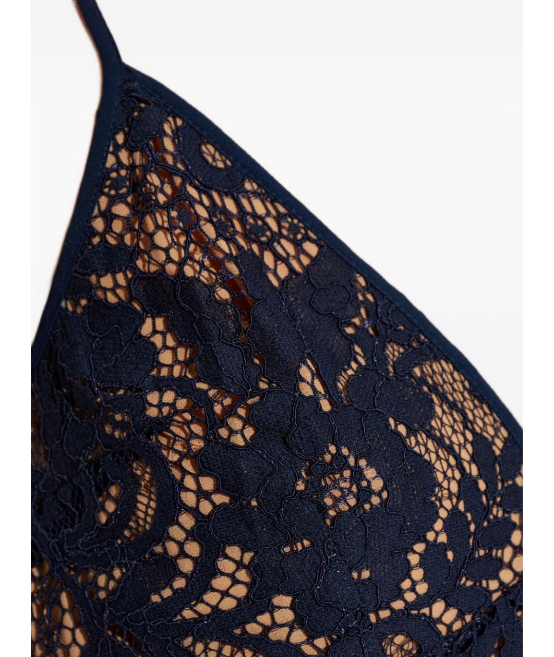 MICHAEL KORS Синее полиамидовое повседневное платье, фото 5