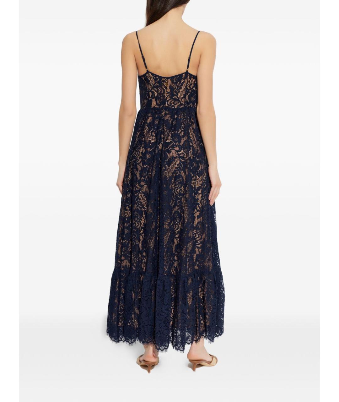 MICHAEL KORS Синее полиамидовое повседневное платье, фото 4