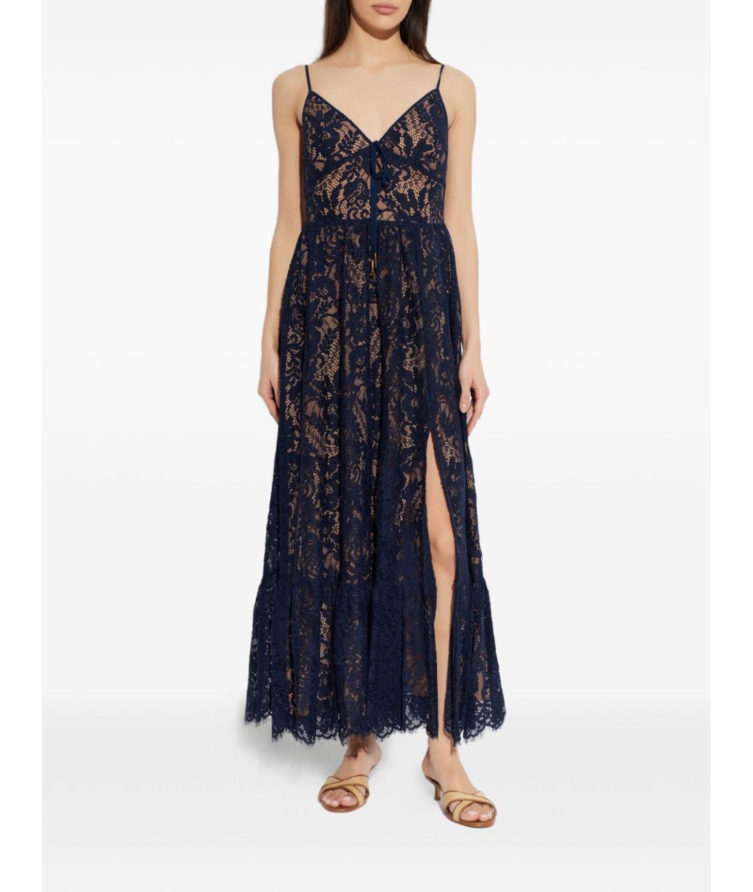 MICHAEL KORS Синее полиамидовое повседневное платье, фото 3