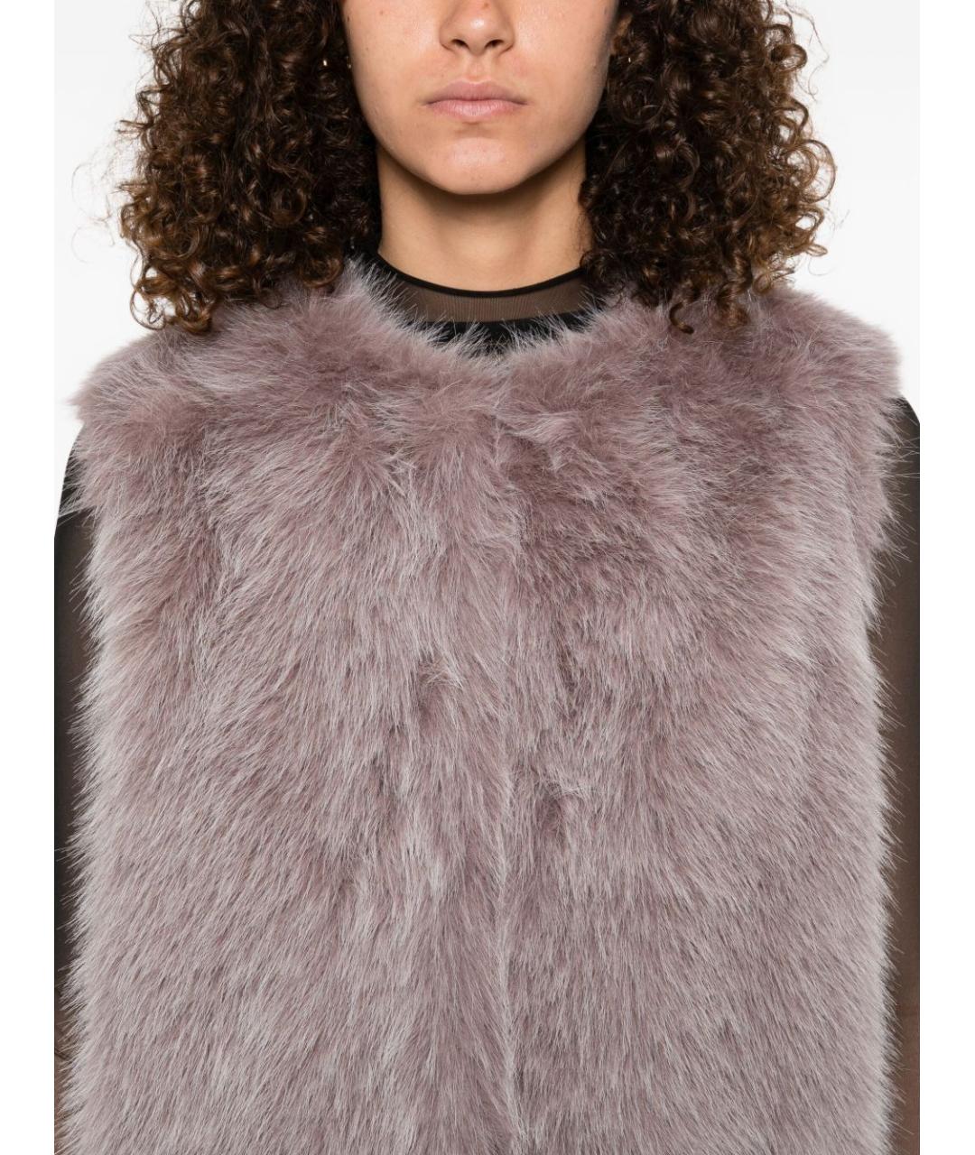 HERNO Серый полиэстеровый жилет, фото 6