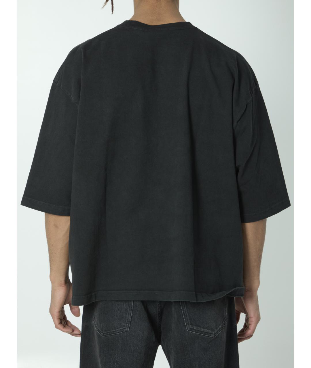 WILLY CHAVARRIA Черная хлопковая футболка, фото 4