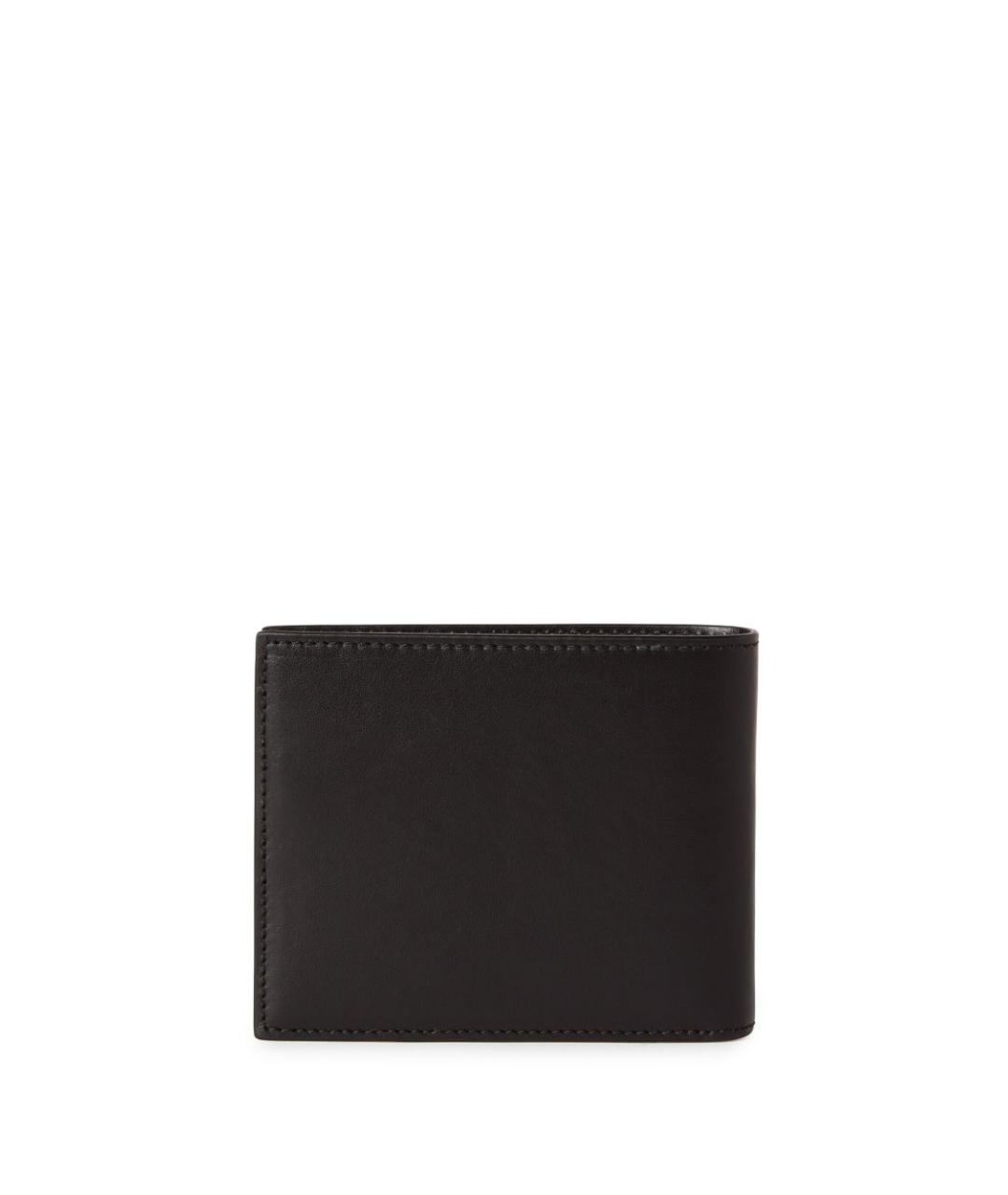 OFF-WHITE Черный кожаный кошелек, фото 2