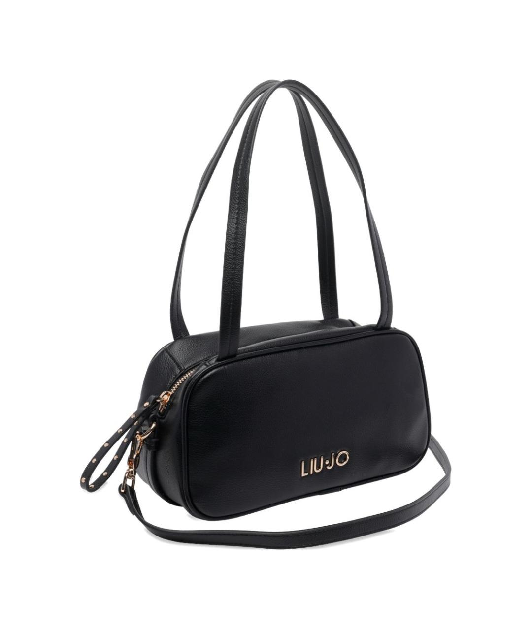 LIU JO Черная сумка тоут, фото 4