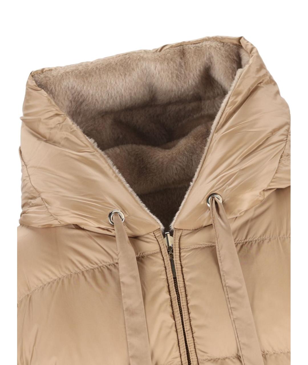 MAX MARA Бежевая куртка, фото 4