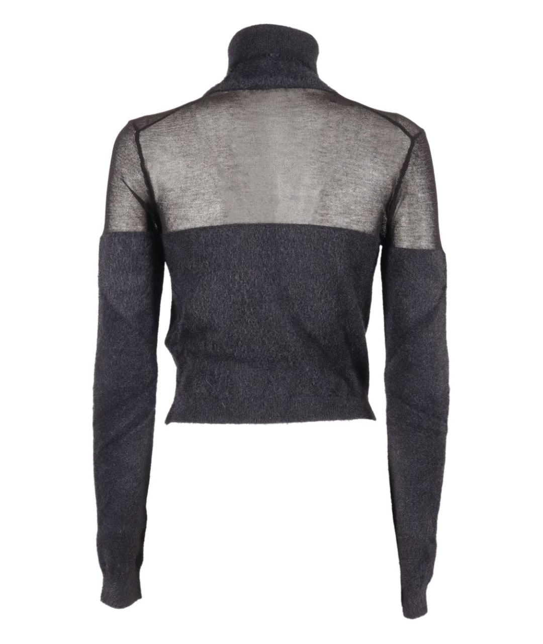 ELISABETTA FRANCHI Черный джемпер / свитер, фото 2