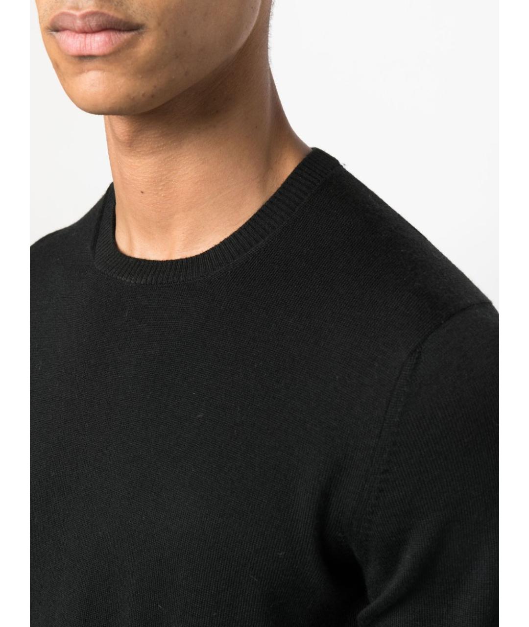 FAY Черный шерстяной джемпер / свитер, фото 8