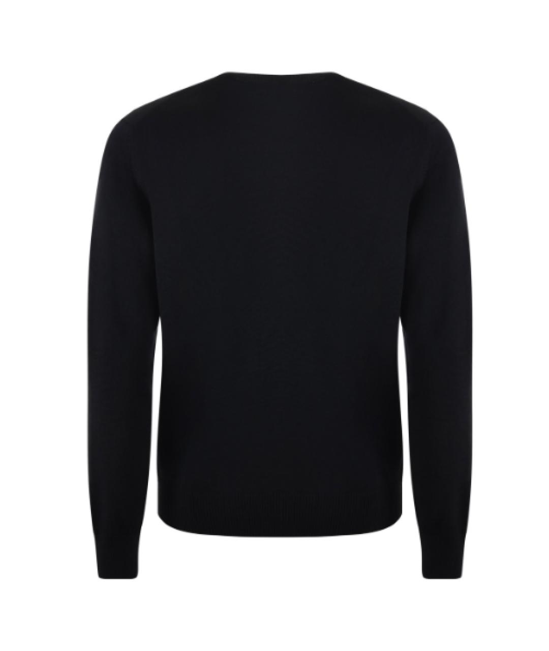 FAY Черный шерстяной джемпер / свитер, фото 7