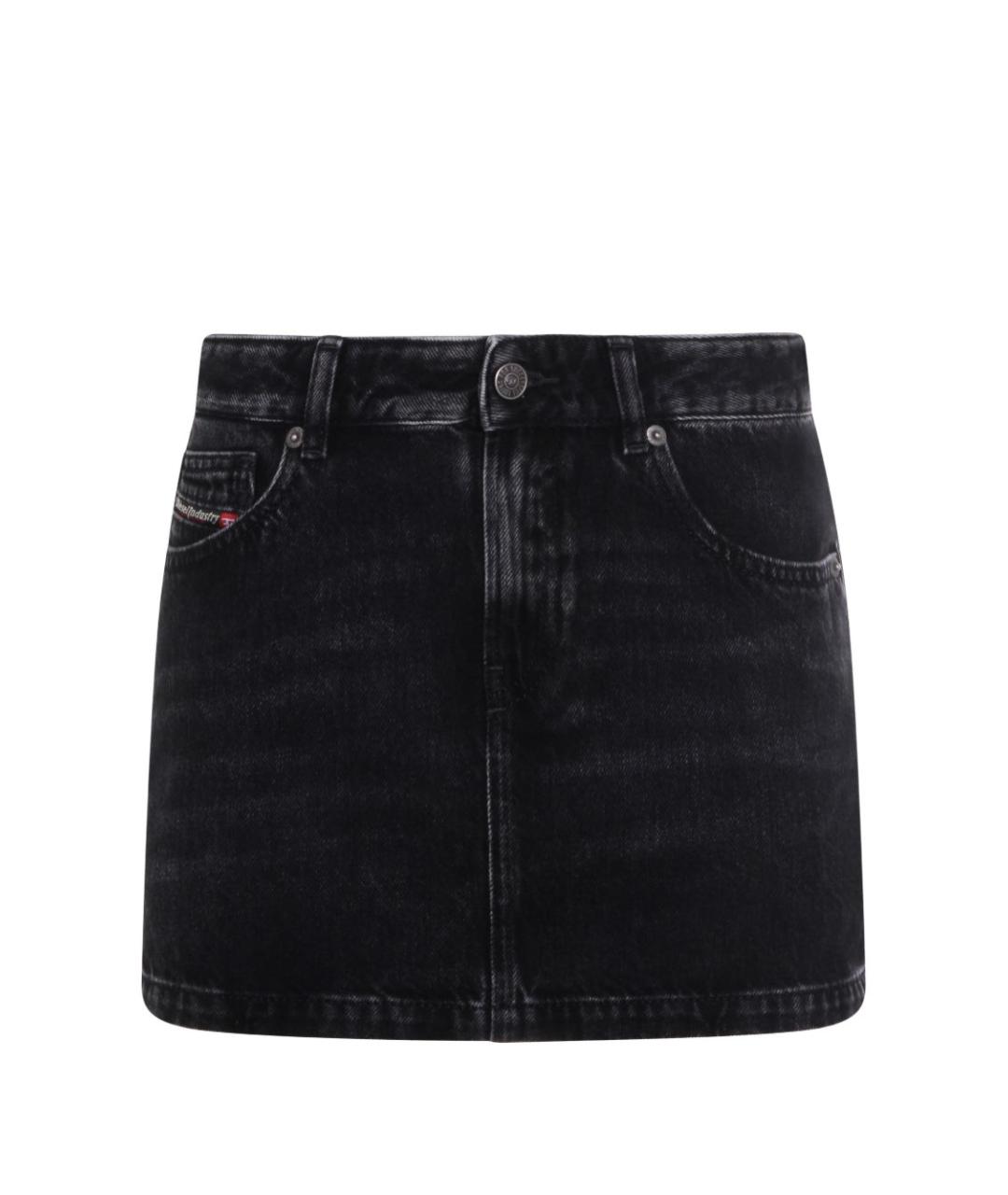 DIESEL Хлопковая юбка миди, фото 1