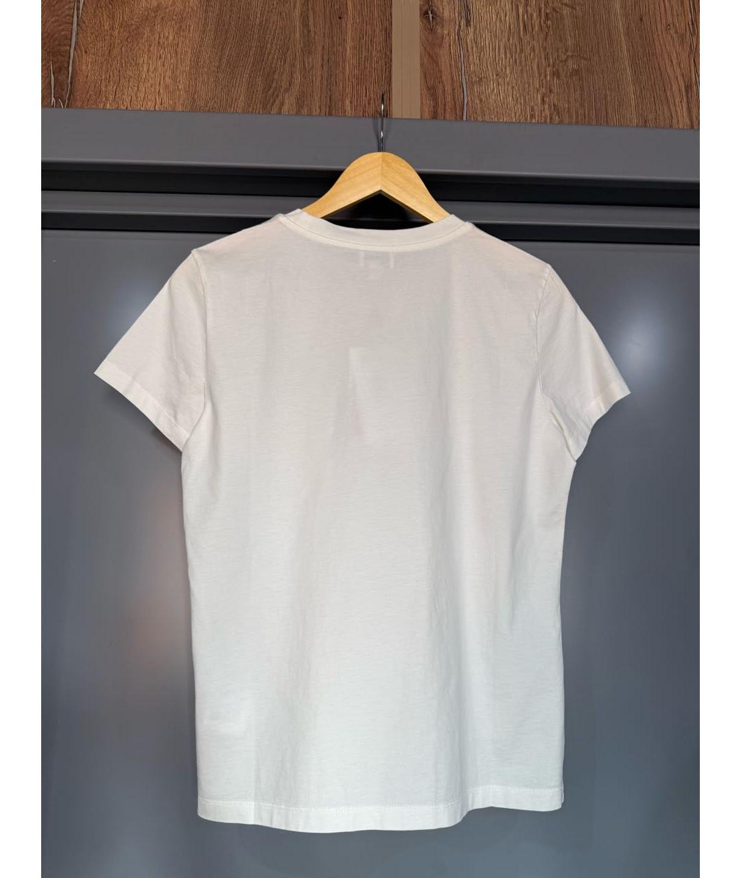 KENZO Белая хлопковая футболка, фото 3