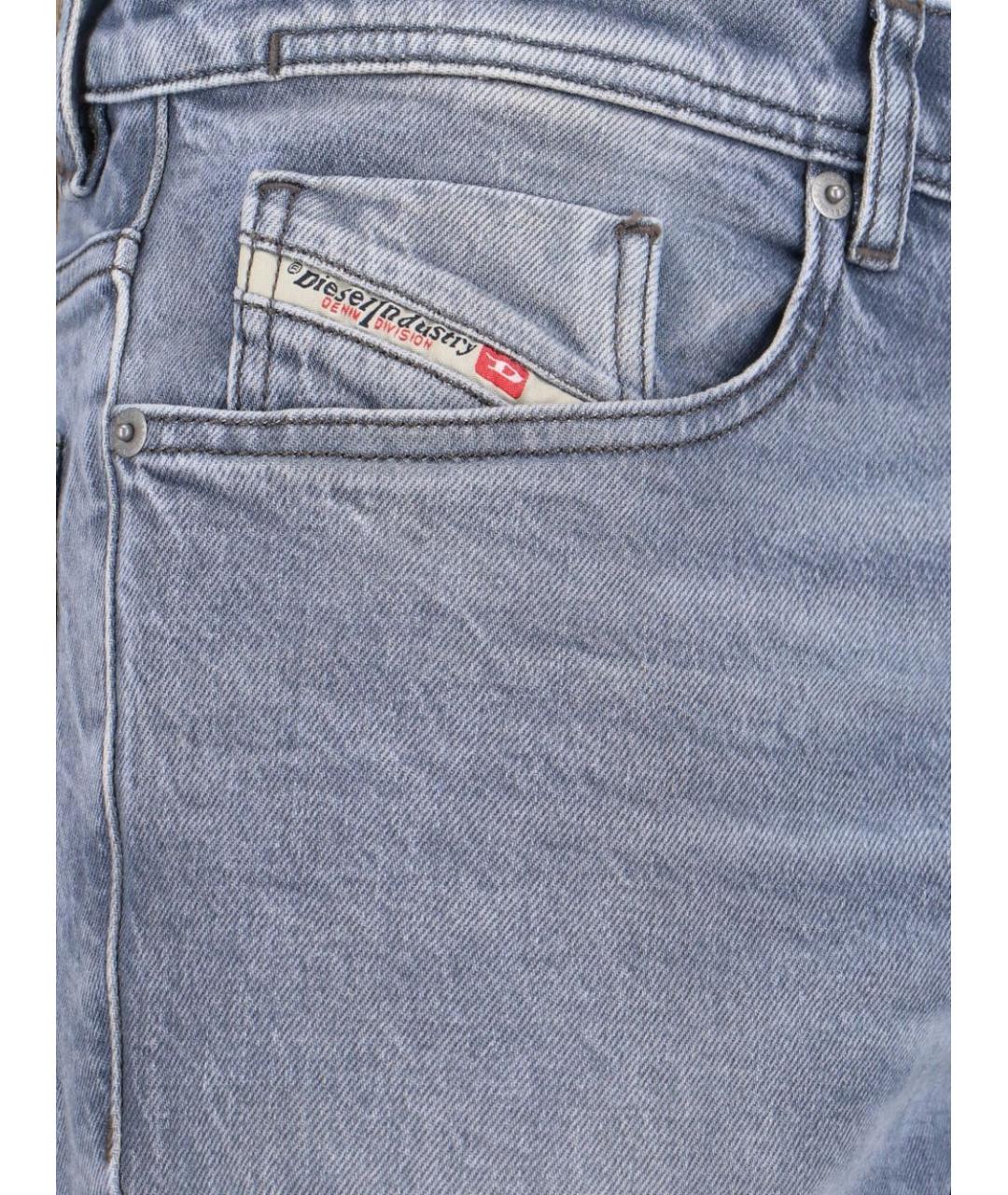 DIESEL Синие прямые джинсы, фото 3
