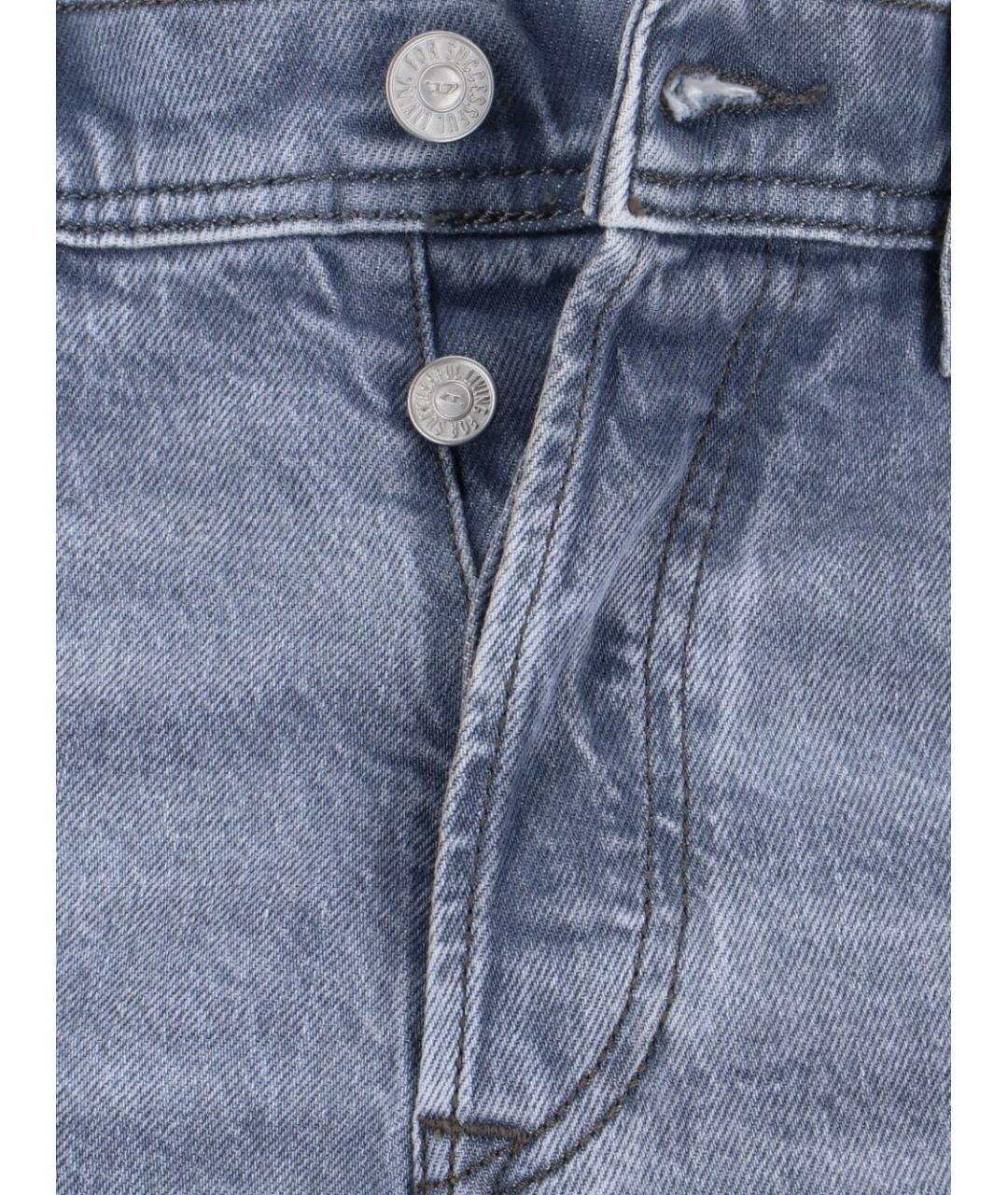 DIESEL Синие прямые джинсы, фото 2