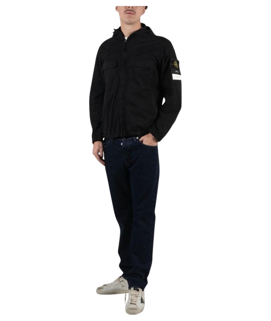 STONE ISLAND Черная куртка, фото 6