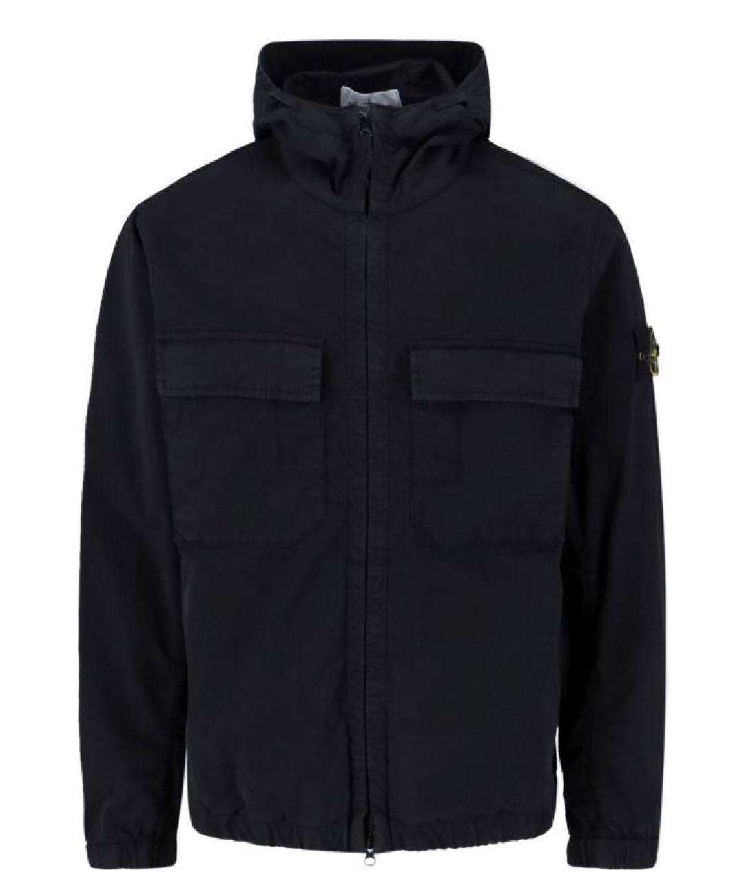 STONE ISLAND Черная куртка, фото 1