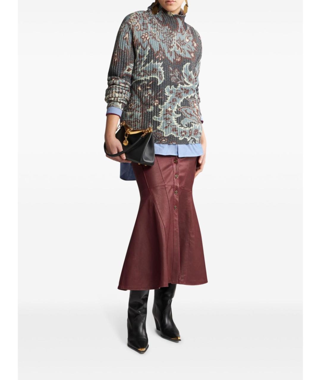 ETRO Мульти шерстяной джемпер / свитер, фото 6