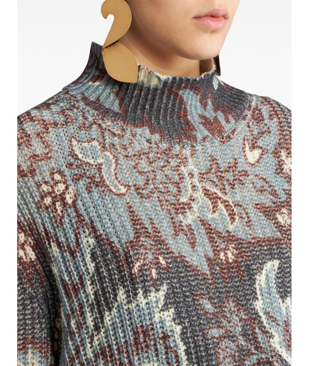 ETRO Мульти шерстяной джемпер / свитер, фото 3