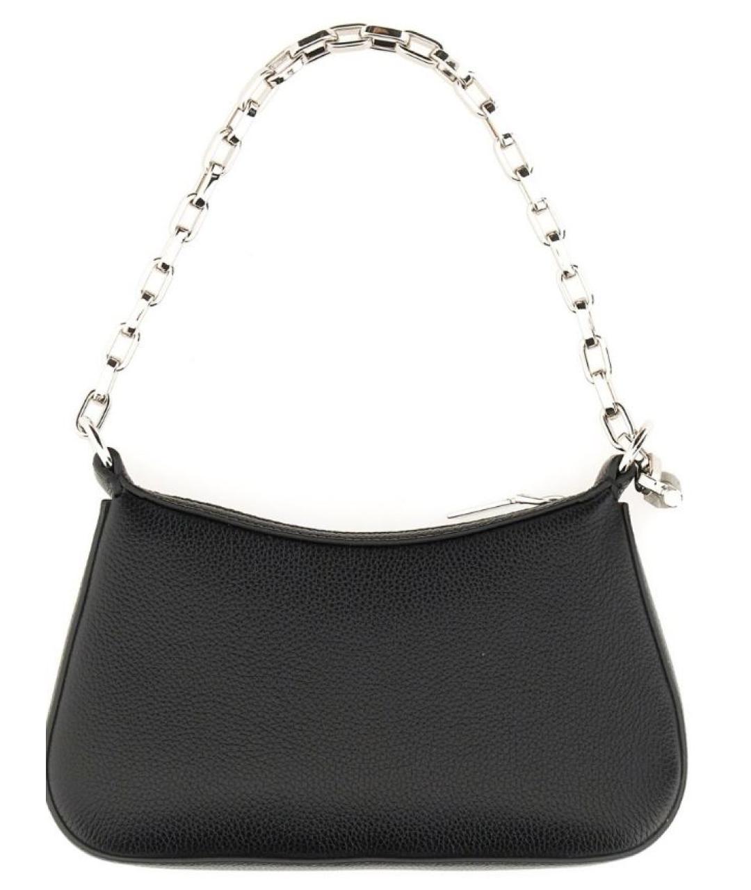 ALEXANDER MCQUEEN Черная сумка с короткими ручками, фото 2