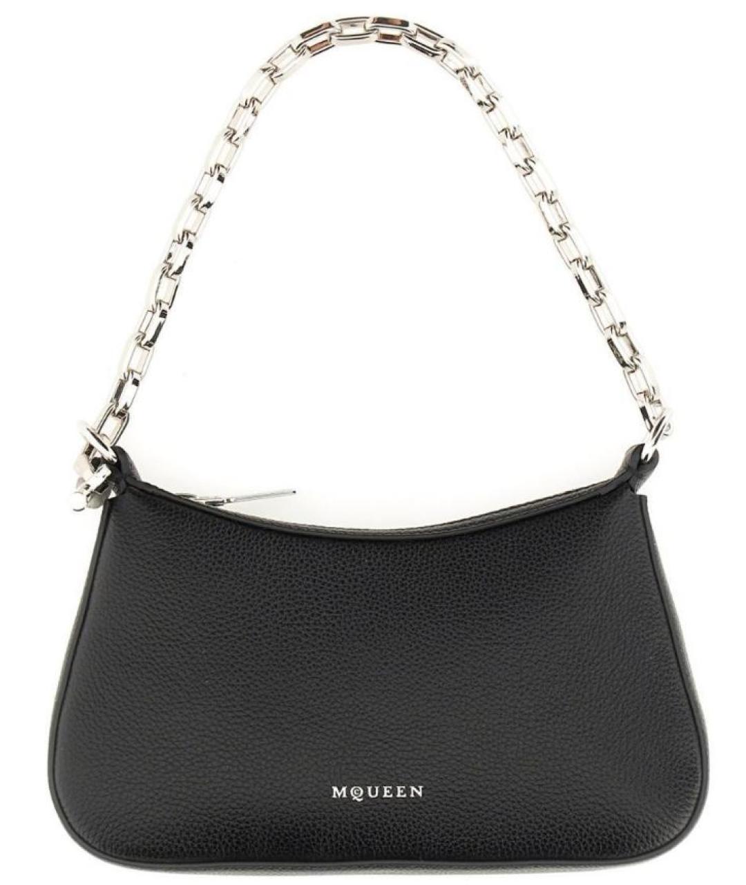 ALEXANDER MCQUEEN Черная сумка с короткими ручками, фото 1