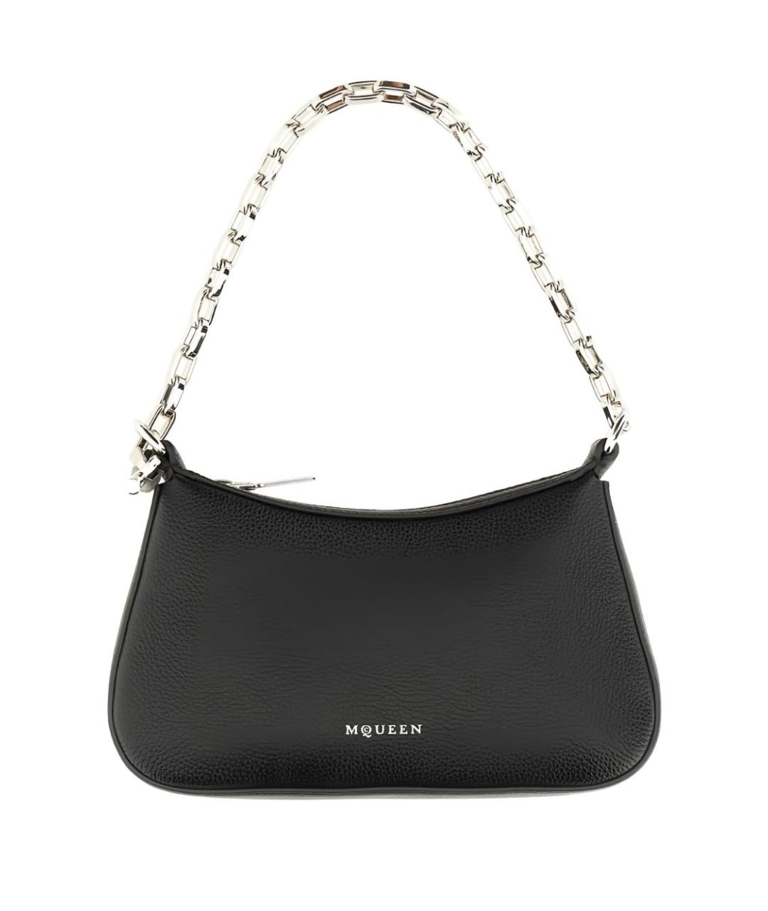 ALEXANDER MCQUEEN Черная сумка с короткими ручками, фото 3