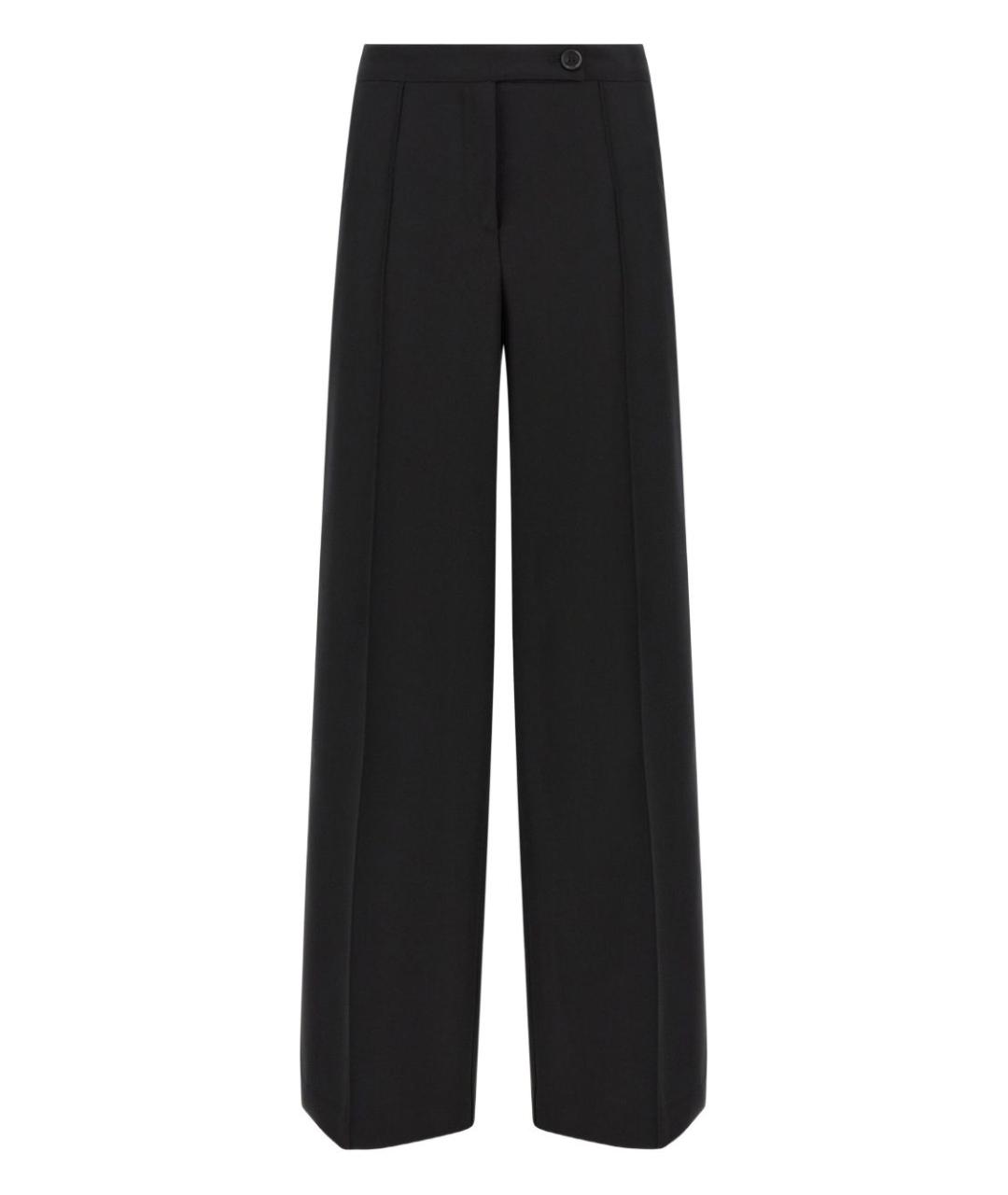 PINKO Черные прямые брюки, фото 1