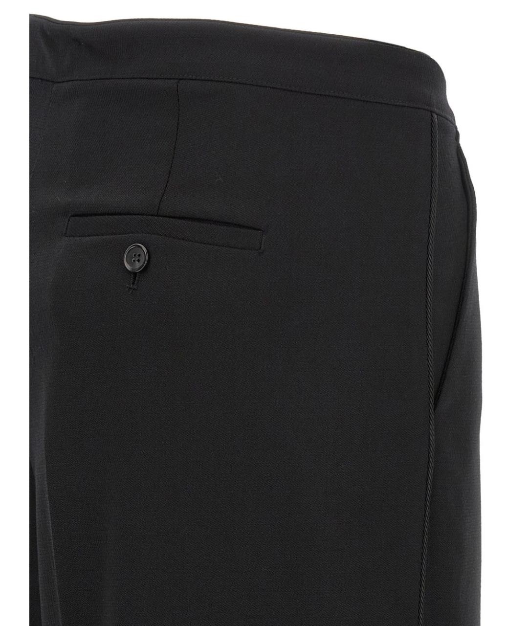 PINKO Черные прямые брюки, фото 2