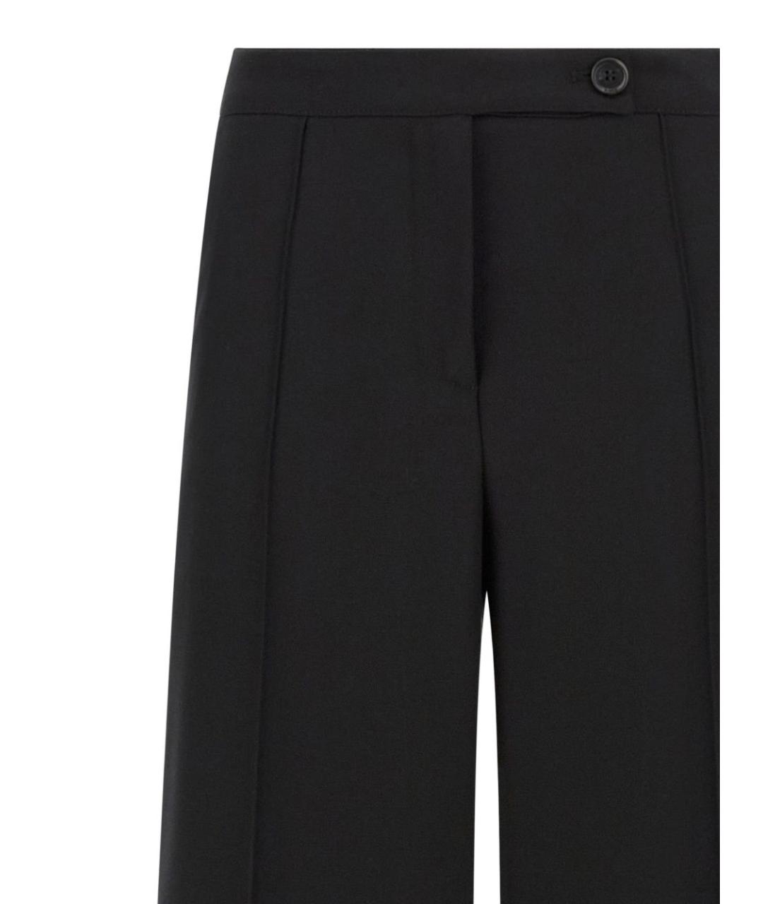 PINKO Черные прямые брюки, фото 4