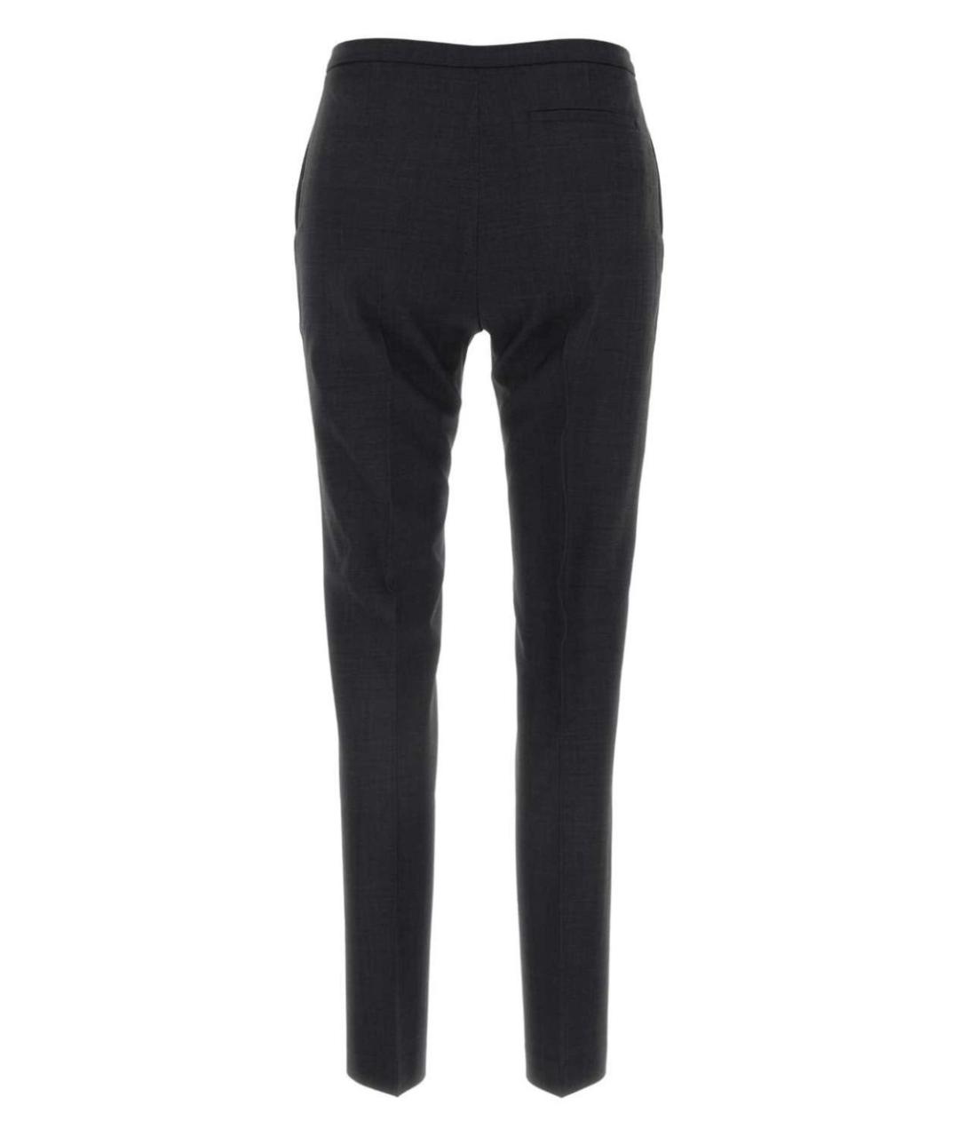 PHILOSOPHY DI LORENZO SERAFINI Темно-синие полиэстеровые брюки узкие, фото 4