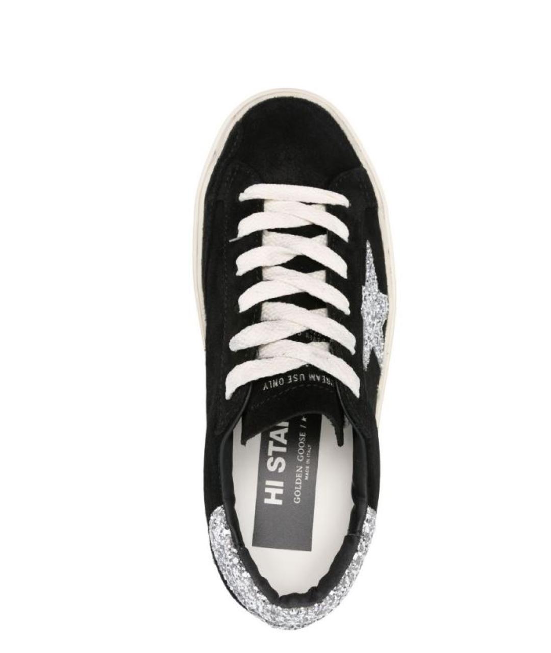 GOLDEN GOOSE DELUXE BRAND Черные кеды, фото 2