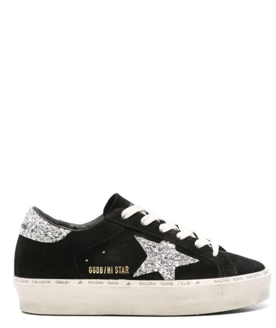 GOLDEN GOOSE DELUXE BRAND Черные кеды, фото 1