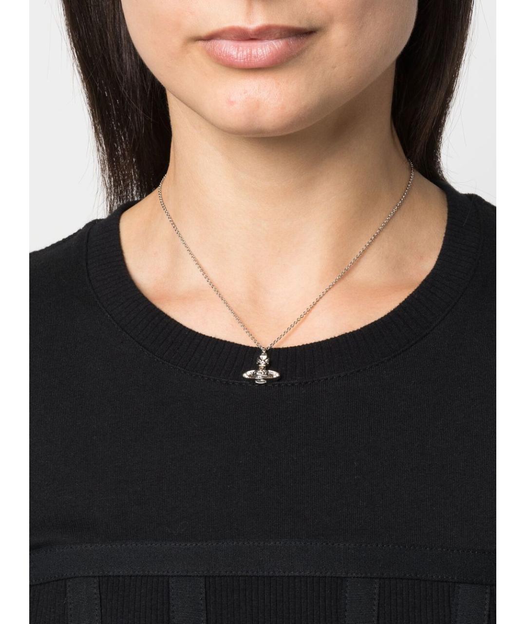 VIVIENNE WESTWOOD Серебрянный латунный кулон, фото 2