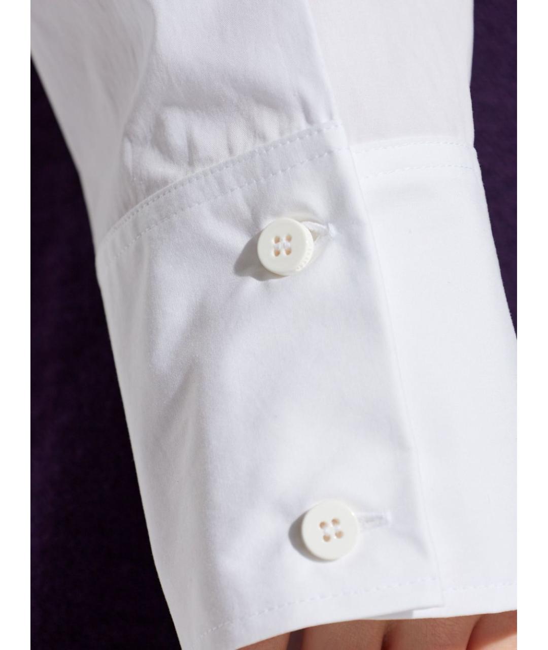 THE ATTICO Белая хлопковая рубашка, фото 5