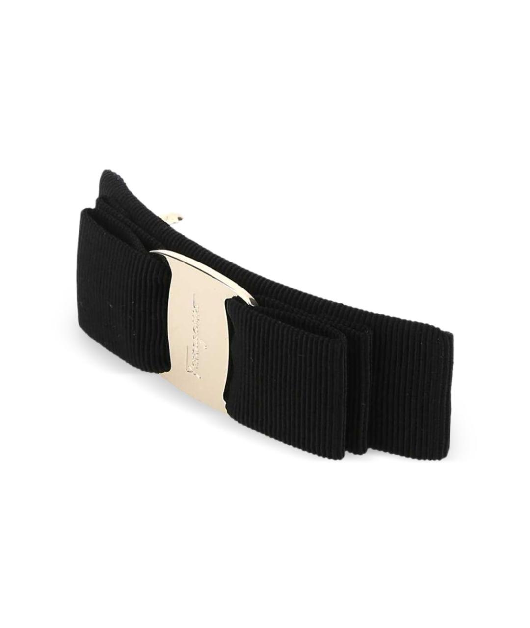 FERRAGAMO Черная заколка, фото 5