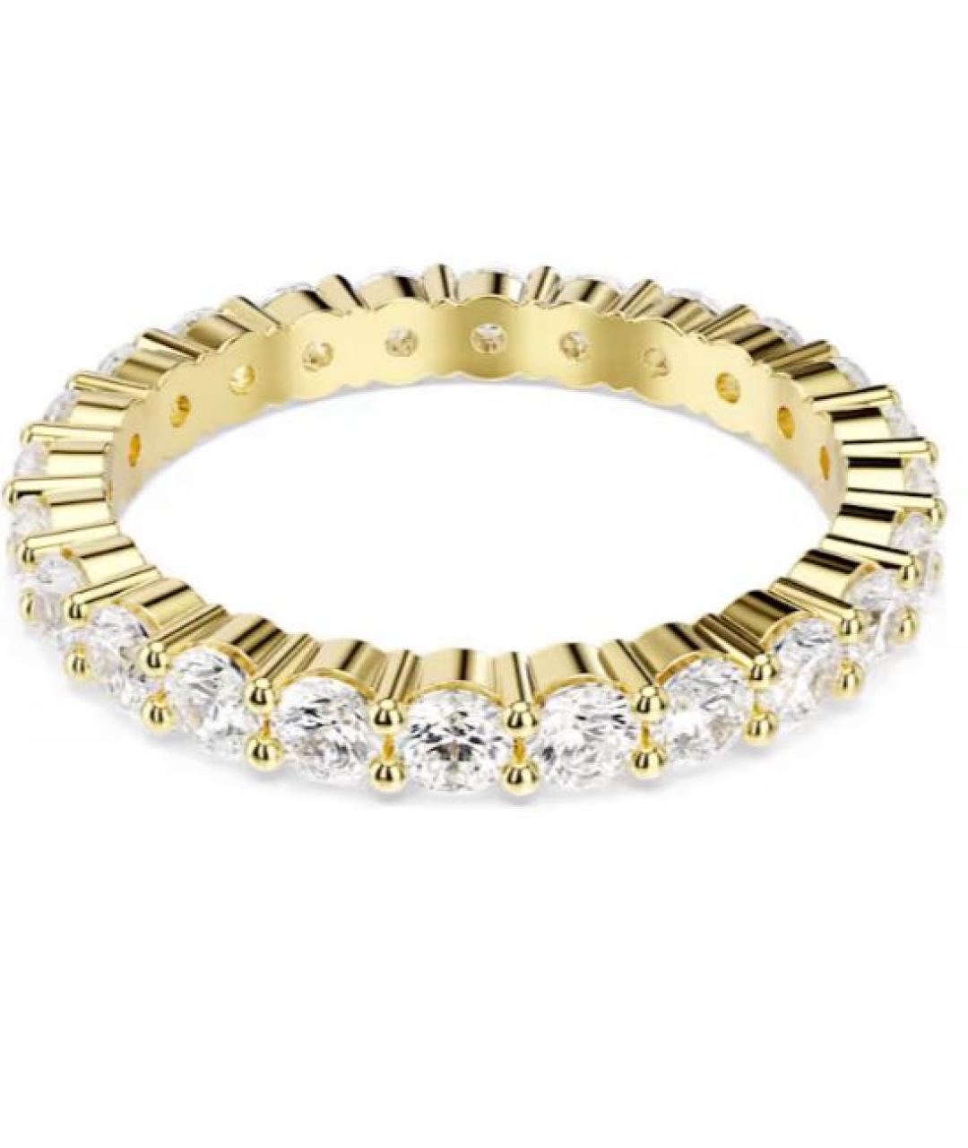 SWAROVSKI Золотое металлическое кольцо, фото 2