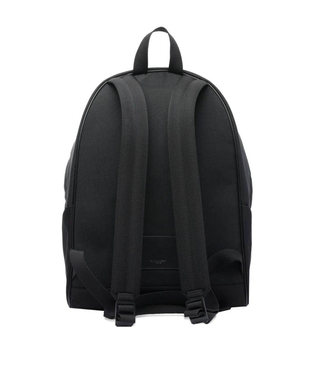 SAINT LAURENT Черный тканевый рюкзак, фото 4
