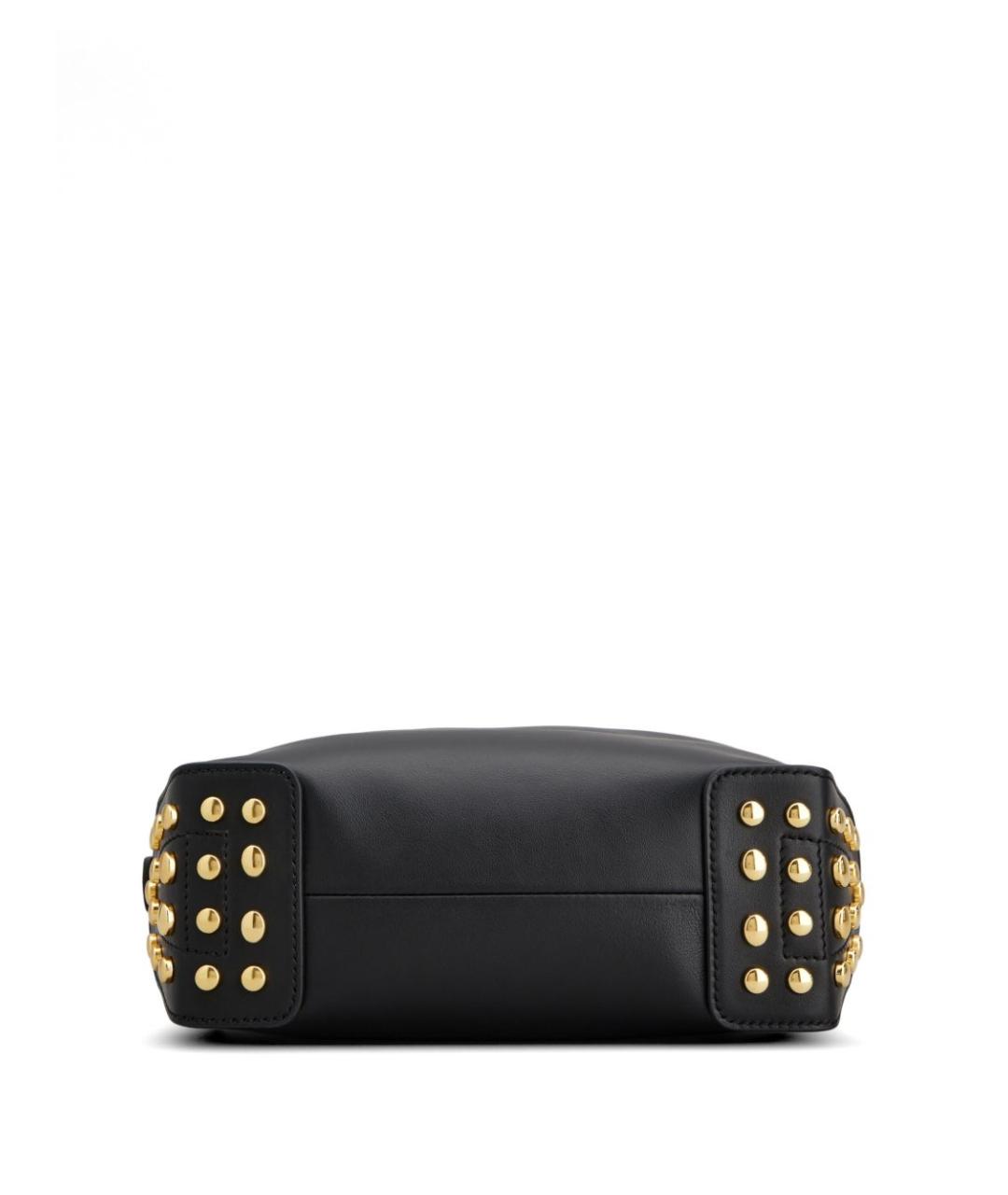 TOD'S Черная кожаная сумка через плечо, фото 2