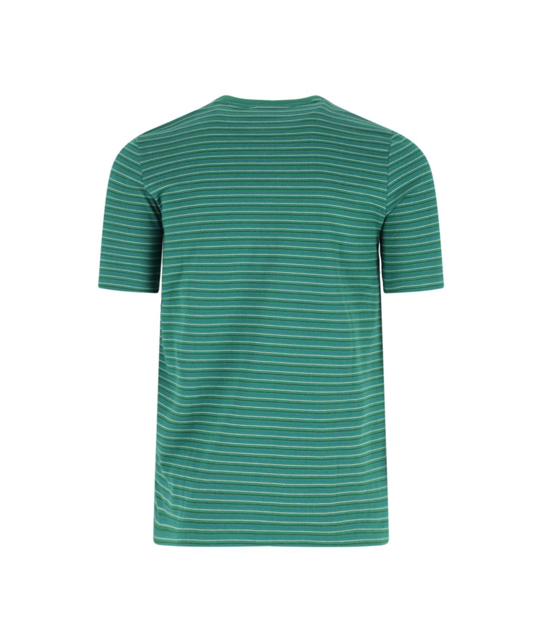 LACOSTE Зеленая хлопковая футболка, фото 2