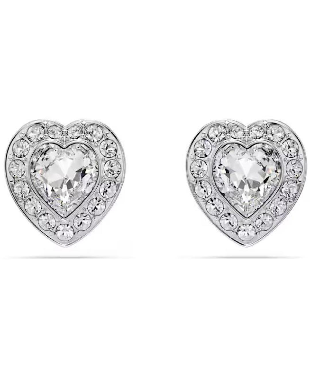 SWAROVSKI Серебряные металлические серьги, фото 1