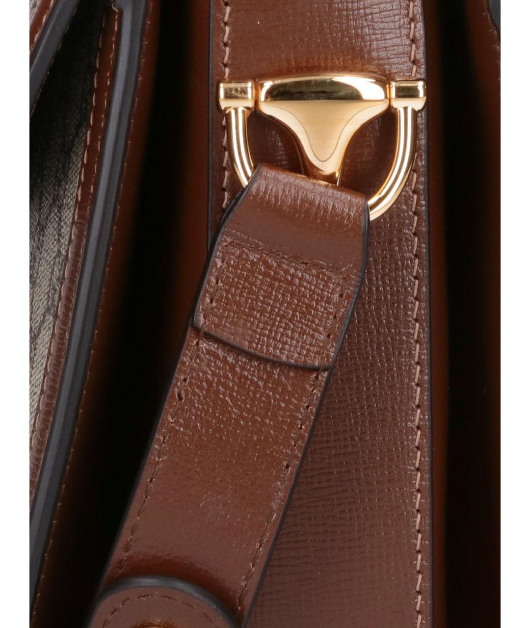 GUCCI Бежевая сумка через плечо из искусственной кожи, фото 5