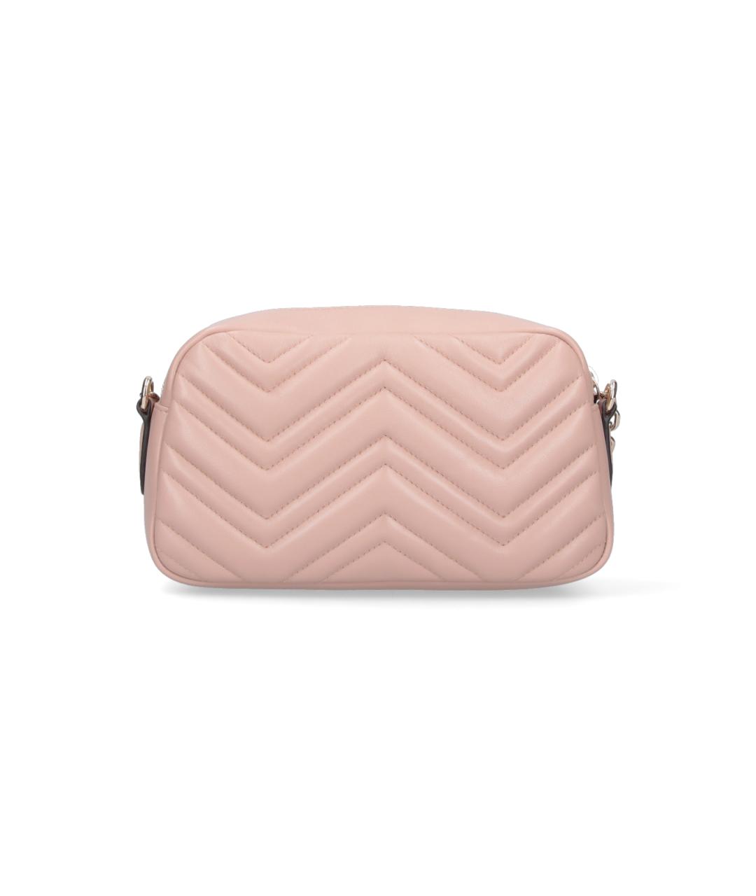 GUCCI Розовая кожаная сумка через плечо, фото 3